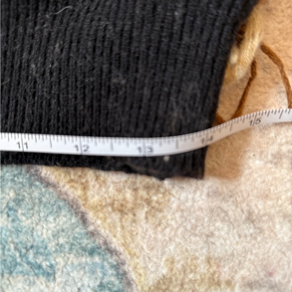 elomelo Plaid Button-Front Poncho Cape with Fringe Trim - Picture 14 of 16